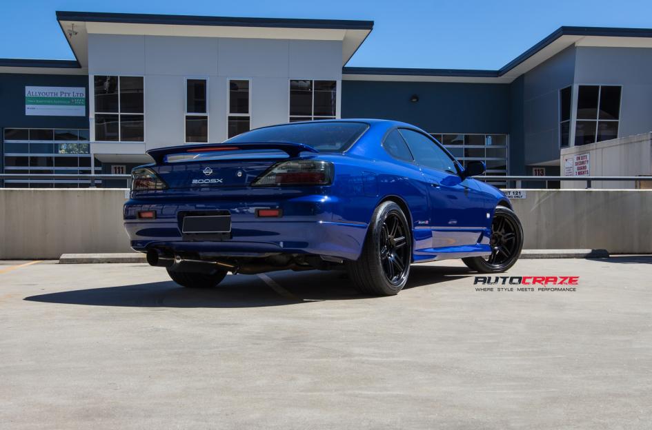 NISSAN00SX S15 SF01 SATIN BLACK